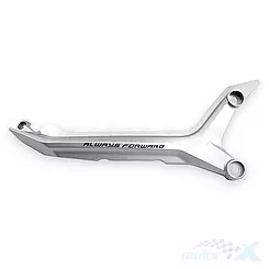 Rechte Sitzbankabdeckung, silber 002Z, mit Aufklebern, QJMotor SRT 800 S / SRT 800 SX