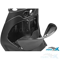 Innere Frontschutzblende Revo, schwarz, Piaggio Zip 50 4T / Zip 50 Cat / Zip SP 2 50 / Zip 100-125 4T