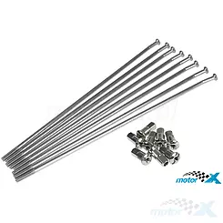 Speiche mit Nippel 21", Suzuki RM 125 96-05 / DR-Z 250 01-05 / RM 250 96-05 / RMX 250 89-96 (1Stk)