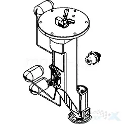 Komplette Kraftstoffpumpe Kymco CV3 550