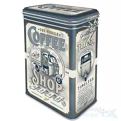 Dose mit Clip Ape Coffe Shop Nostalgic Art 31123