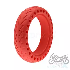 Schlauchloser Reifen rot, 8.50x2", Elektroroller Xiaomi M365 / M365 Pro