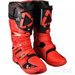 Motorradstiefel Cross LEATT 4.5 RED