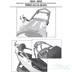 Gepäckträger Mittelträger Kappa Kymco G-DINK 125/300 (12-15) (OHNE PLATTE)