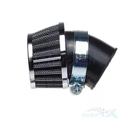 Luftfilter konisch Power Force, Chrom, 45°, 34 / 36mm