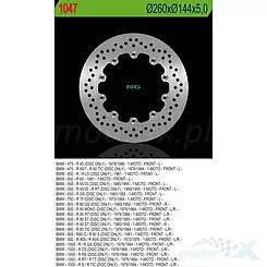 Bremsscheibe NG 1047