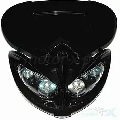 Scheinwerfer TUNING schwarz 4 LAMPEN.
