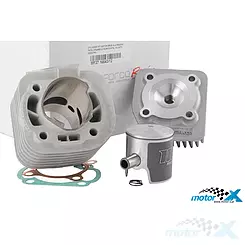 Zylinder komplett mit Kopf  Motoforce Racing 70cc Bolzen 12mm Minarelli horizontal AC