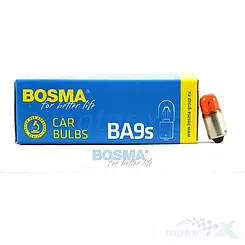 Glühbirne BA9S 12V 4W orange Bosma