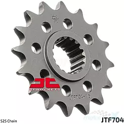 Vorderrad 525 15 Zähne 25/28 mm JT Kettenblätter JTF704.15