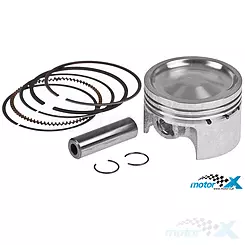 Kolben komplett Polini Aluminium 70cc (D), d.44.00mm, Yamaha Giggle 50 4T / Neos 50 4T
