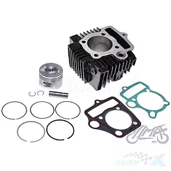 Kompletter Zylinder 52.40mm 110cc Gusseisen 13mm Kolbenbolzen ATV 110 Unterer Anlasser