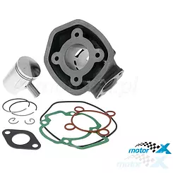 Zylinder komplett 40.00mm 50cc, fünfeckig 101 Octane STD Gilera / Piaggio LC (ohne Kopf)
