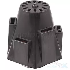 Konischer Luftfilter 42mm 0° eingebaut