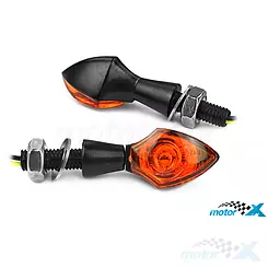 TNT LED Drope Blinker, Schwarz (E)