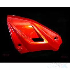 Untere Motorabdeckung rechts rot Junak RS125