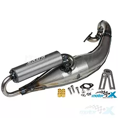 Auspuff Giannelli Extra V2 Titanium, Minarelli horizontal (E)
