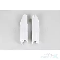 Gabel Schützer weiß UFO Plast Honda CR / CRF 91-17