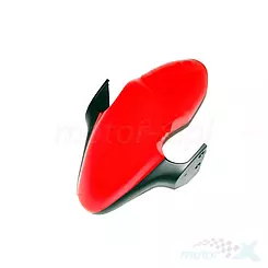 Kotflügel vorne, schwarz-rot, Junak