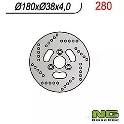 Bremsscheibe NG 280