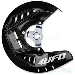 Vorderradbremsscheibenabdeckung, schwarz, UFO Plast HO04677001
