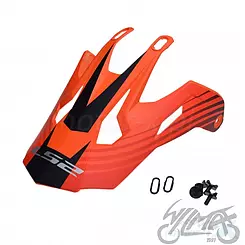 Daszek Helm LS2 MX708, Enten-Matt-Orange