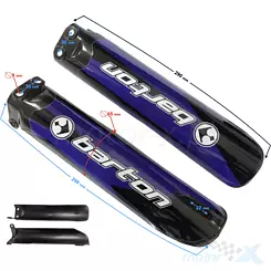 Stoßdämpfer-Schutzhüllen blaue Pit Bike Barton DB 27