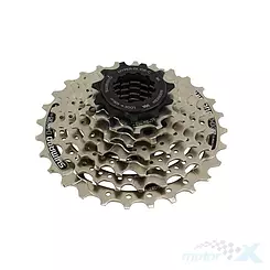 Fahrradkassette, 7 Gänge, Shimano, Typ CS-HG417, 11-28 Zähne