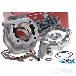 Kompletter Zylinder mit Kopf Airsal Tech Racing 70cc, Derbi Senda / GPR -2005 (EBE / EBS)