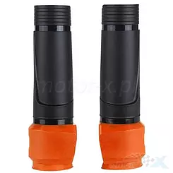 Vordere Gabel-Oberschutz, Obere Gabelbrücke-Schutz, schwarz orange, Polisport