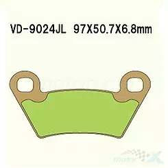 Vesrah Sintered Metal VD-9024JL Bremsbeläge