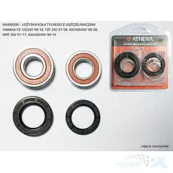 Hinterradlager mit Dichtungen Athena W445005R