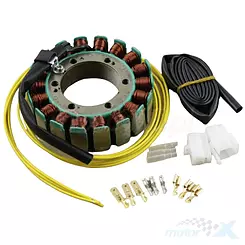 Stator Zündunterbrecher, Lichtmaschinenstator Gz GZSH08 HONDA XRV 750 AFRICA TWIN (93-03), XL 600V TRANSALP (87-99), VFR 750F (86-89)