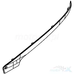 Hintere Untere Linke Abdeckung weiß NMP Kymco Like