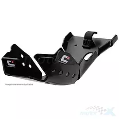 Untere Motorabdeckung, DTC Enduro EC DTC Kunststoff, schwarz, CrossPro