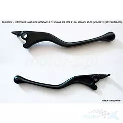 Hebel Bremsen Nachman Honda XLR 125 '98-'04, XR 250L '91-'96, XR 650L '93-'09 (MX-08615) (53175-KBR-000)