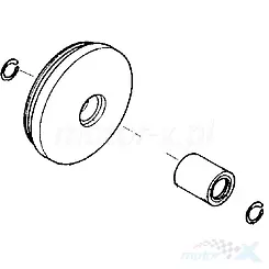 Variator-Korb, Riemenscheibe Kymco 22110-LEB1-C00
