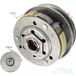 Hinterradkupplung Barton Falcon Euro 4
