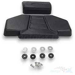 Anschraubbare Rückenlehne für Aluminium-Topcase Coocase