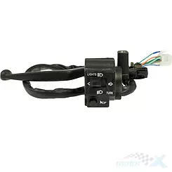 Linker Kombischalter, 8-Pin Stecker, 10 Kabel Zipp Neken / Benzer Shaft / GB Motors Street / Barton Volcano