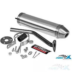 Auspuffendstück Giannelli Enduro Aluminium, Rieju MRX / RR (E)