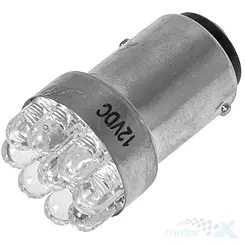 Rücklicht, Positionslicht, Bremslicht, BAY15D, 12V, 9xLED, rot