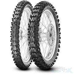 Offroad Motorradreifen PIRELLI 2.50-10 SCORPION MX32 MID SOFT NHS 33J vorne