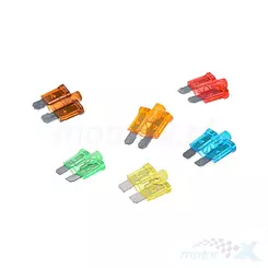 Flachsicherung 19mm mit LED-Diode 1 Stück [Gruppe]