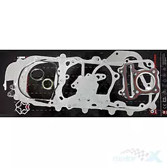 Motordichtungssatz 60cc, Riemenabdeckung 430mm, Moretti Parts 139QMB 4T AC