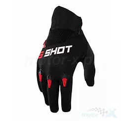 Handschuhe offroad Shot Racing Devo Red