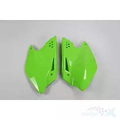 Hinterradkotflügel Oberteil Set Grün UFO Plast Kawasaki KXF 250 06-08