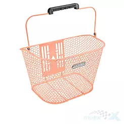 Fahrradkorb Electra honeycomb feine Masche lachsfarben 5251464