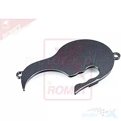 Vorderradkotflügelkappe L Romet Valentine 125 Granat/Graphit