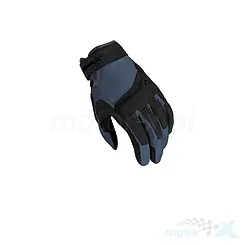Motorradhandschuhe, blau-schwarz, Macna Darko